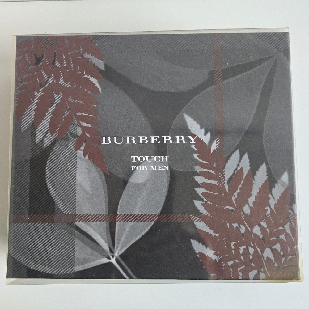 New Burberry Touch 2 Piece Gift Set: 50ml EDT Spray + 200ml All Over Shampoo NIB